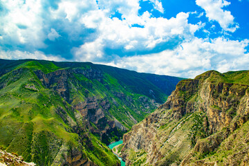 in the mountains. Dagestan, Caucasus,