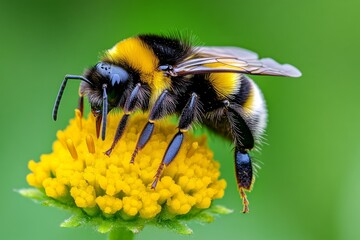 Bumblebees, important for biodiversity, keystone species play a crucial role in maintaining ecological balance