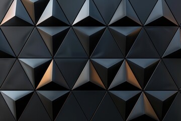 Black Geometric Pattern