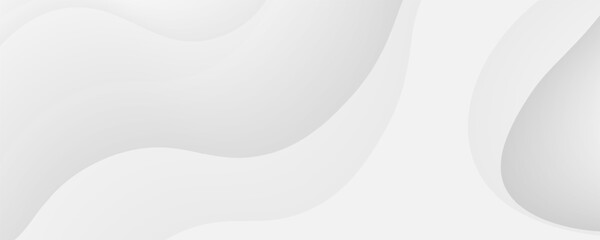 A simple white background with soft gray wave shapes