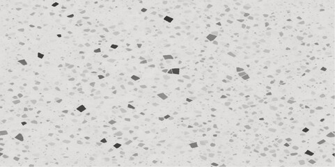 Terrazzo marble flooring seamless texture. Natural stone terrazzo desing tile texture white. White and black marble or terrazzo. Raster texture of mosaic floor with natural stones, granite, marble, 