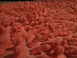 doormat hairs that look like bacteria