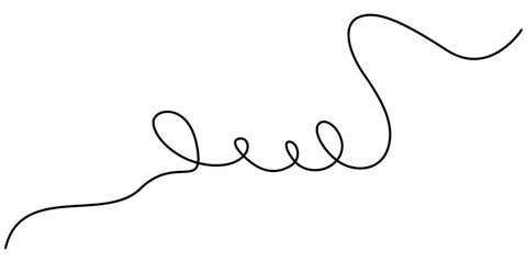 Squiggle line design element. Curved line design. isolated on white background. vector illustration. EPS 10, Wavy line pattern with curvy abstract squiggles in a psychedelic wiggle design with white 