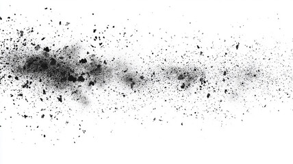 Obraz premium Grainy stipple vignette overlay on white