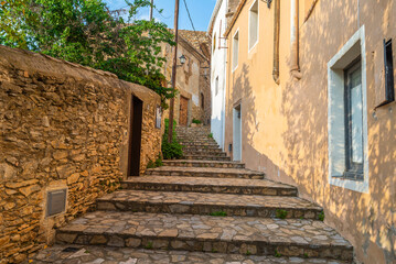 the beautiful town of Begur, a gem of the Costa Brava, Calalonia, Girona, Spain