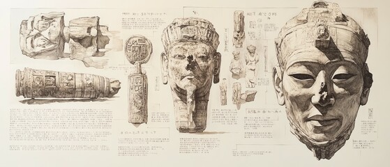 Obraz premium Relics Museum Exhibit Christianity Religion Spiritual Symbol