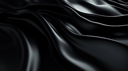 Fototapeta premium black satin background