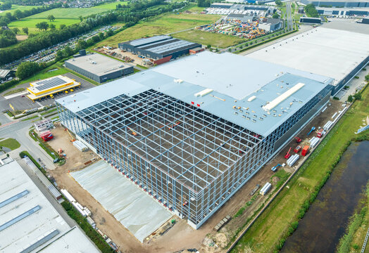 construction of a warehouse