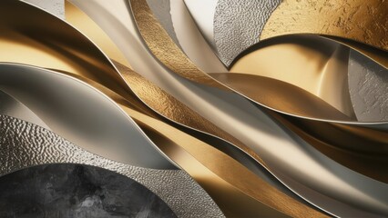 Metallic Texture Abstract Background