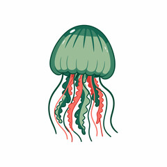 jellyfish in the green
