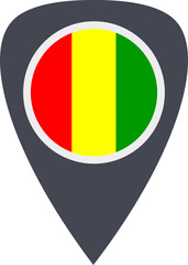 Fototapeta premium Guinean Icon