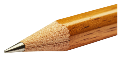 Pencil isolated on transparent background