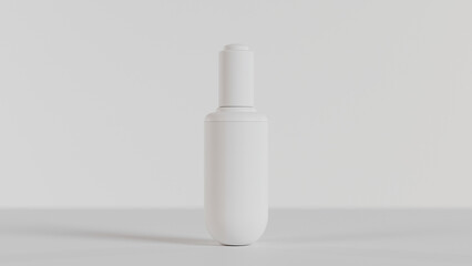 Cosmetic serums ampule bottle 40ml premium photo 3d render