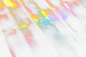 Blurred rainbow refraction light effect overlay effect. Light lens prism effect on a transparent background,Blurred rainbow refraction overlay effect Light leak transparent background