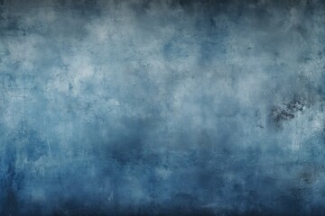 Obraz premium Abstract grunge blue background with copy space.