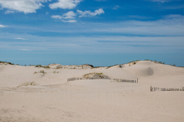 Heavenly white sand beach in Uruguay