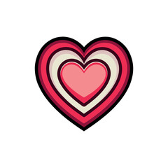 heart clipart vector design