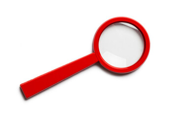 Red Magnifying Glass