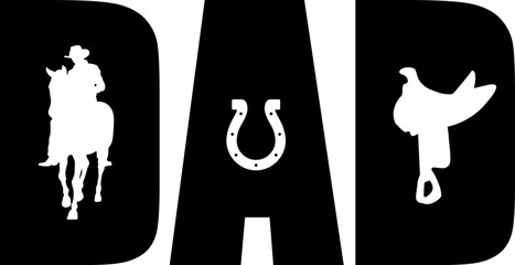 Horseback Riding Dad