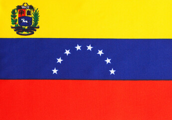 Fototapeta premium Venezuela Flag Flat
