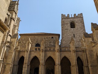 Naklejka premium Overview of Narbonne in France - August 2024