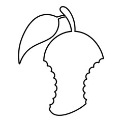 Mango Bitten Twice Outline