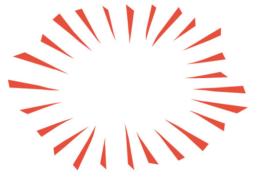 recommend clip art: abstract red sun, red , icon, Line shape marker 
