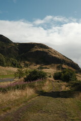 View from the bottom of Arthurs Seat, Edinburgh
