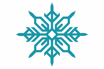 illustration of a snowflake icon