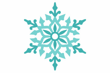 illustration of a snowflake icon