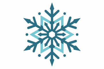 illustration of a snowflake icon