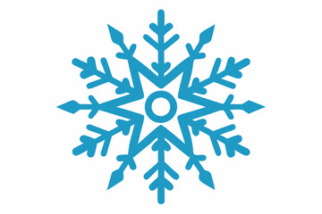illustration of a snowflake icon
