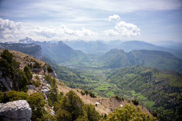 view from the mountain