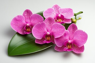 Orchids, vibrant magenta, striking colors command attention in any floral composition