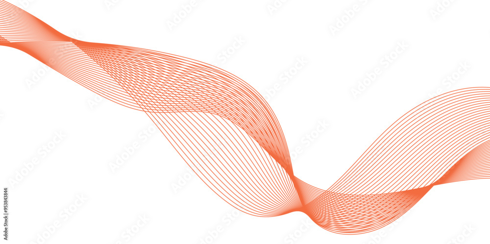 Poster abstract background with waves for banner. web banner size. abstract wave element for design. elemen