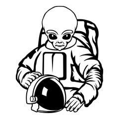 Astronaut Alien