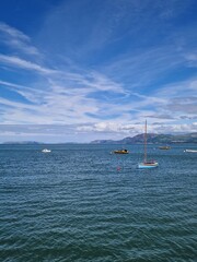 sailboat in the sea