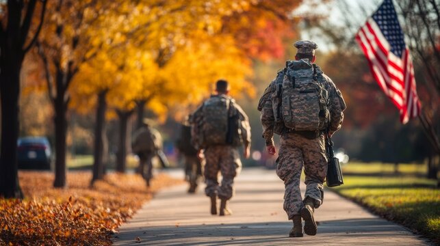 Honoring our heroes  a tribute to the sacrifices of veterans on veterans day celebrations