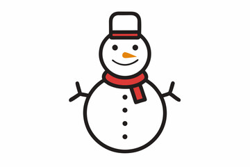snowman with hat