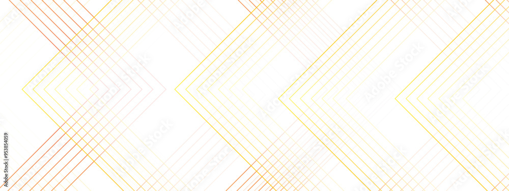 Aufkleber abstract modern minimalistic golden and red geometric line with layered geometric triangle shapes. c