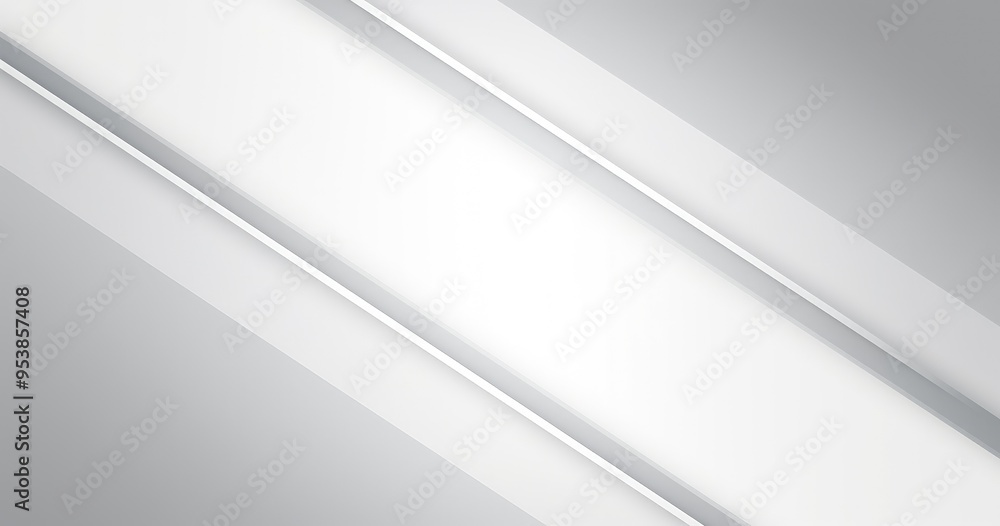 Poster a minimalist design featuring sleek lines and a bright central area, creating a modern and clean aes