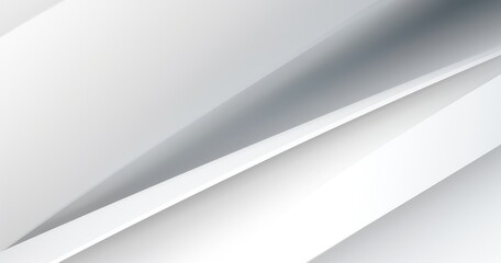A sleek, abstract design featuring smooth gradients of gray and white, ideal for backgrounds or modern graphic projects.