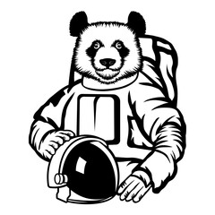 Astronaut Panda