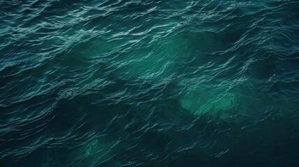 Obraz premium A serene view of ocean waves, capturing the interplay of light and water.