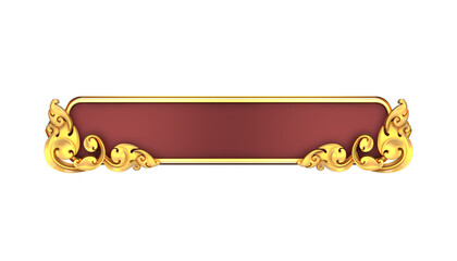 Khmer Art Lower third Frame