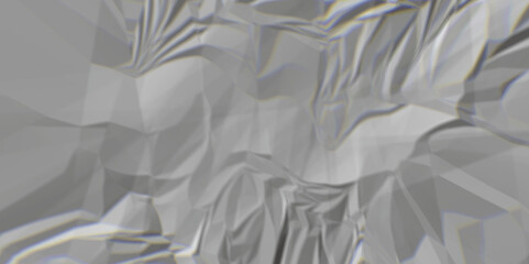 Gray crumpled paper texture background. white fabric crushed textured crumpled. white wrinkly backdrop paper background. gray paper texture material.panorama grunge wrinkly paper texture.paper texture