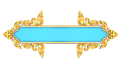 Khmer Art Lower third Frame