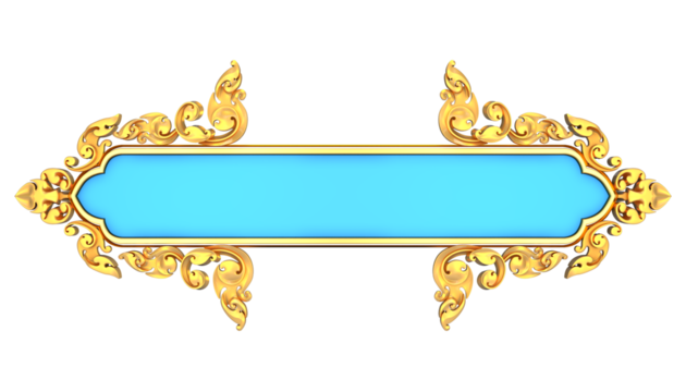 Khmer Art Lower third Frame