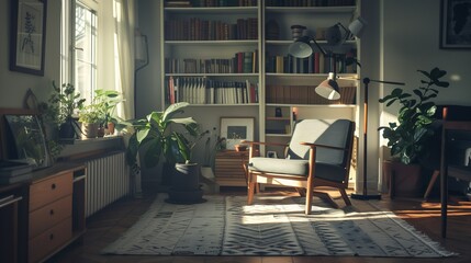 リビングルーム・北欧風