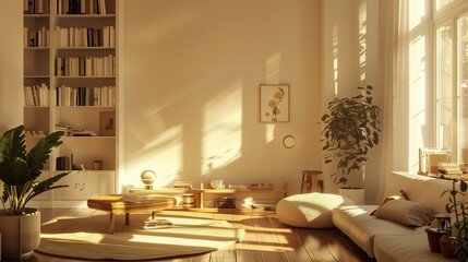 リビングルーム・北欧風